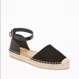 Old Navy Black Espadrilles